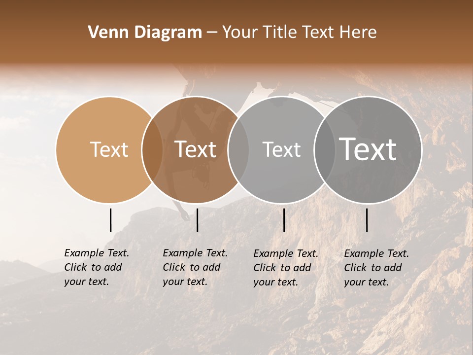 Wall Cliff Beautiful PowerPoint Template