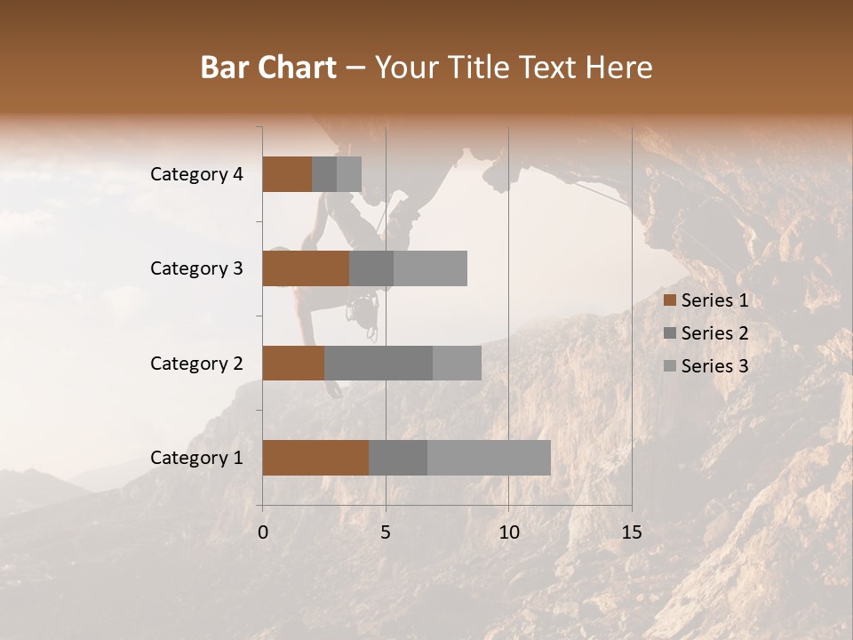 Wall Cliff Beautiful PowerPoint Template