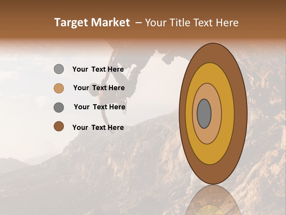 Wall Cliff Beautiful PowerPoint Template