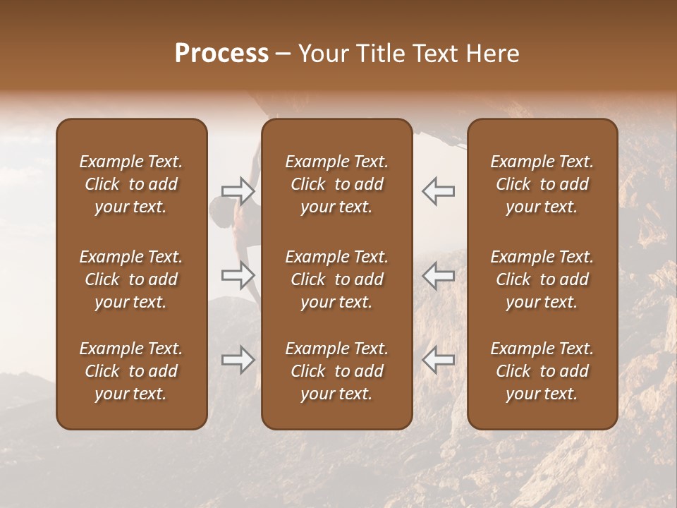 Wall Cliff Beautiful PowerPoint Template