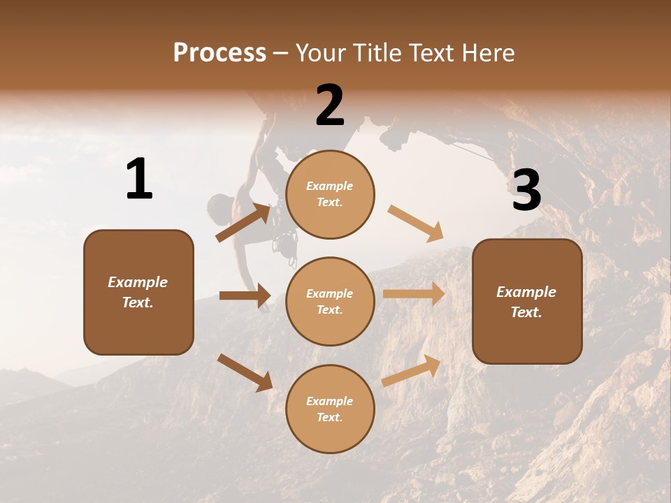 Wall Cliff Beautiful PowerPoint Template