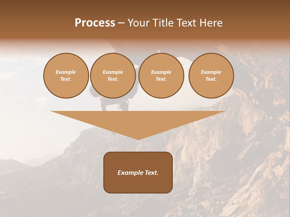 Wall Cliff Beautiful PowerPoint Template