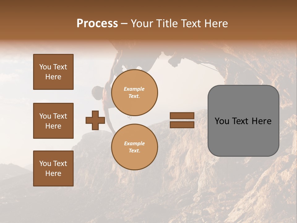 Wall Cliff Beautiful PowerPoint Template