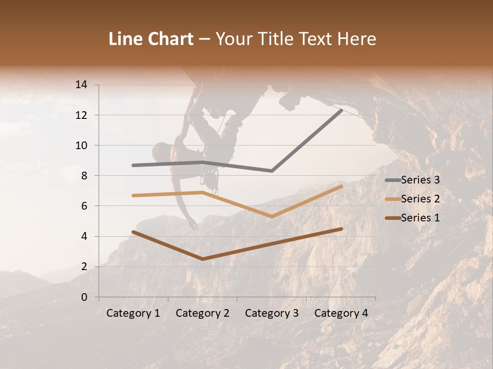 Wall Cliff Beautiful PowerPoint Template