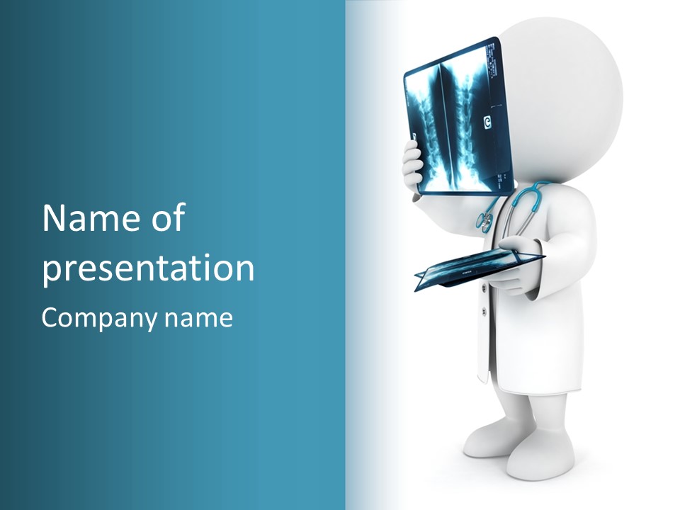 Hospital Health Doctor PowerPoint Template