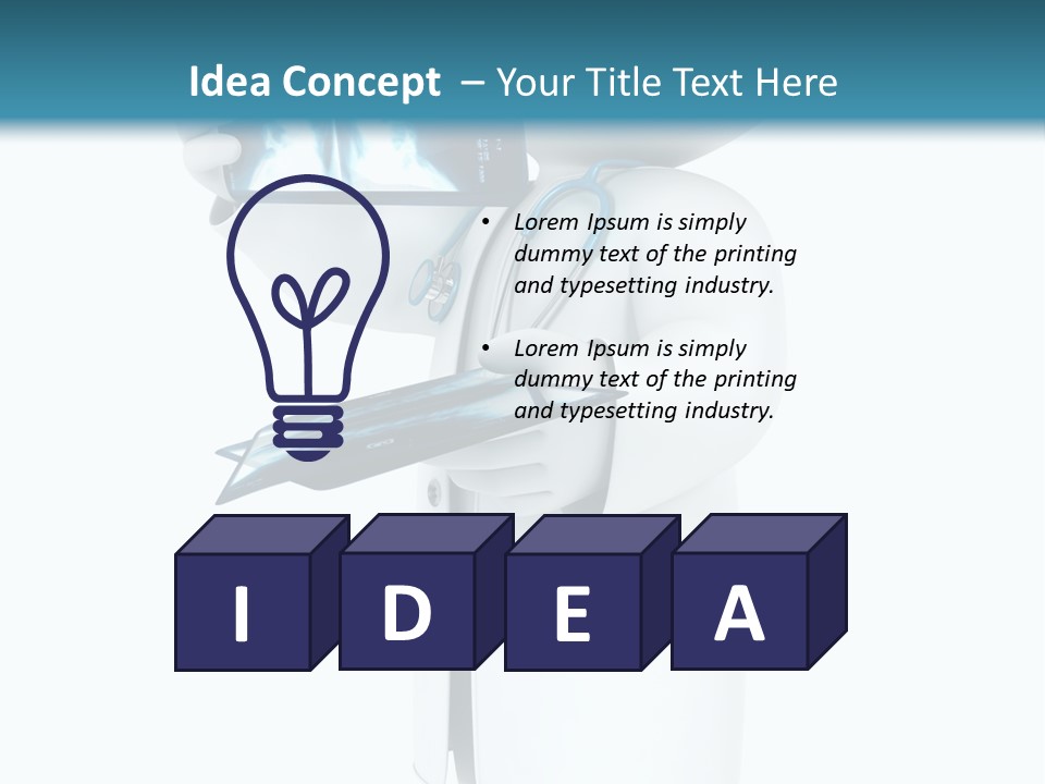 Hospital Health Doctor PowerPoint Template