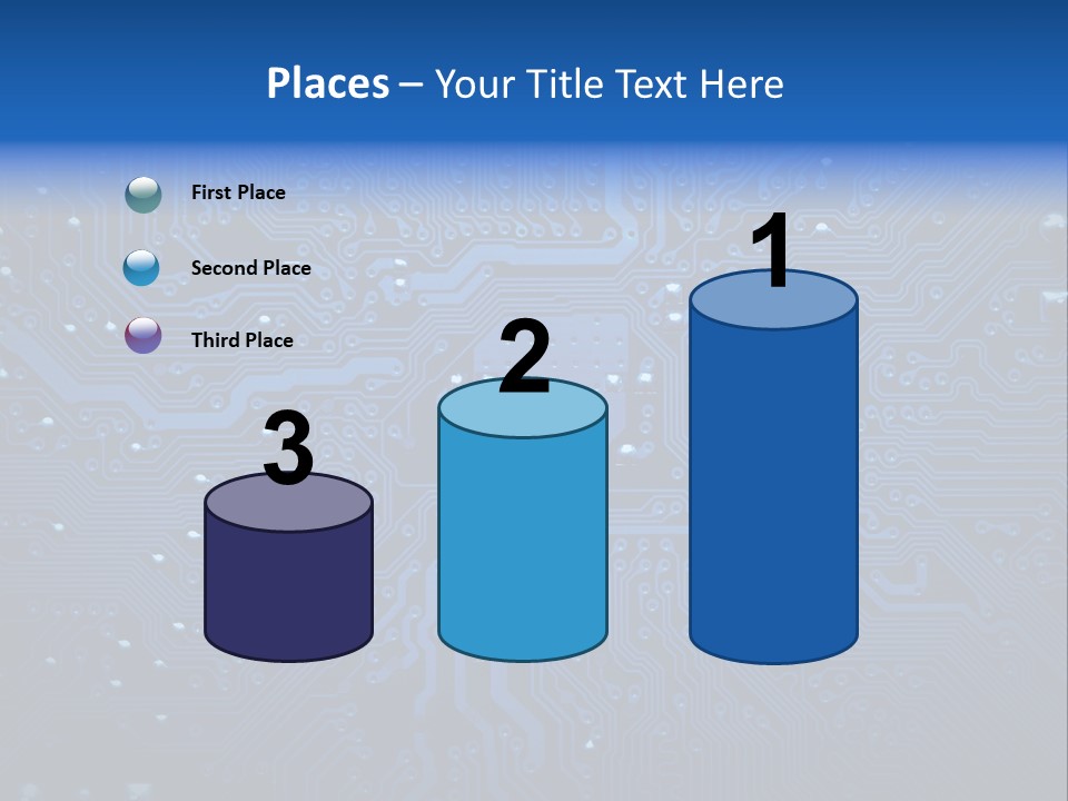 Computer Connect Texture PowerPoint Template