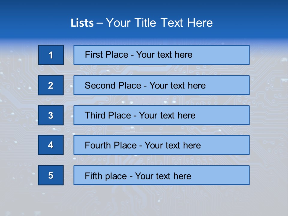 Computer Connect Texture PowerPoint Template