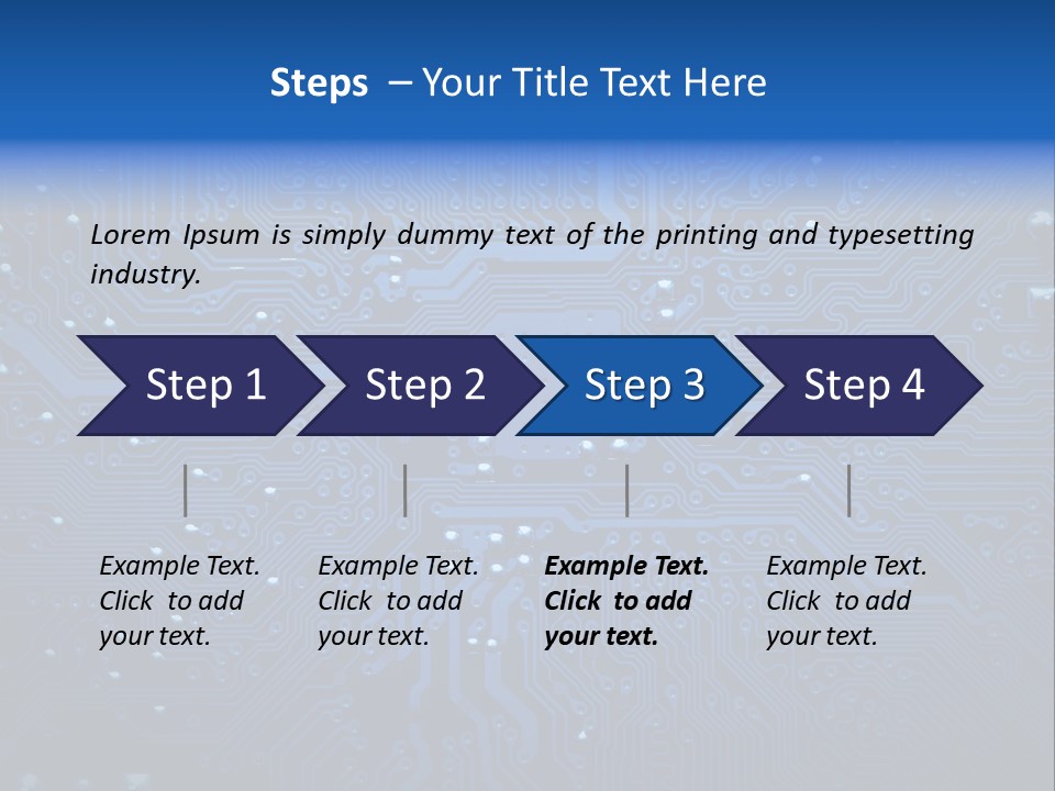Computer Connect Texture PowerPoint Template