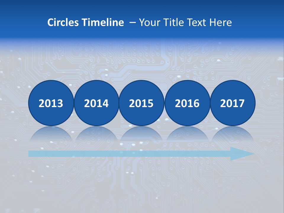 Computer Connect Texture PowerPoint Template