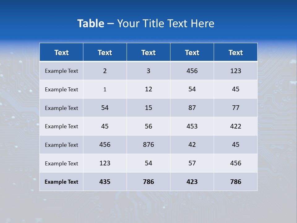 Computer Connect Texture PowerPoint Template