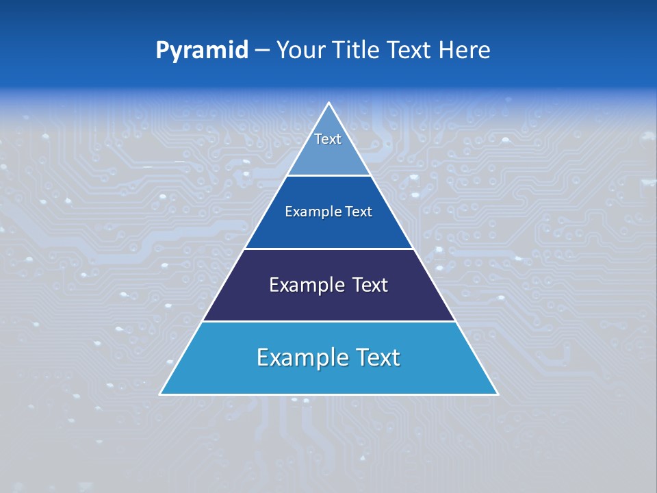 Computer Connect Texture PowerPoint Template