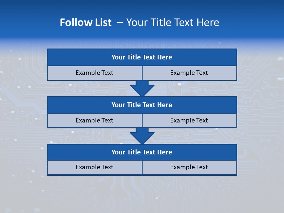 Computer Connect Texture PowerPoint Template