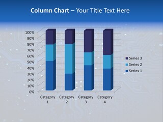 Computer Connect Texture PowerPoint Template