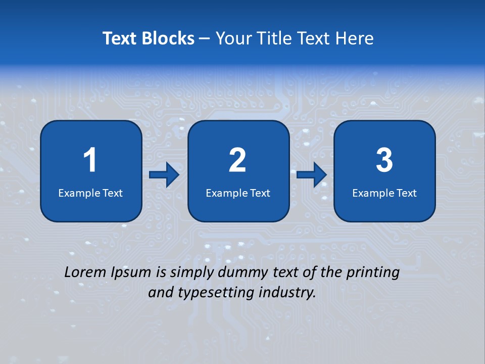 Computer Connect Texture PowerPoint Template
