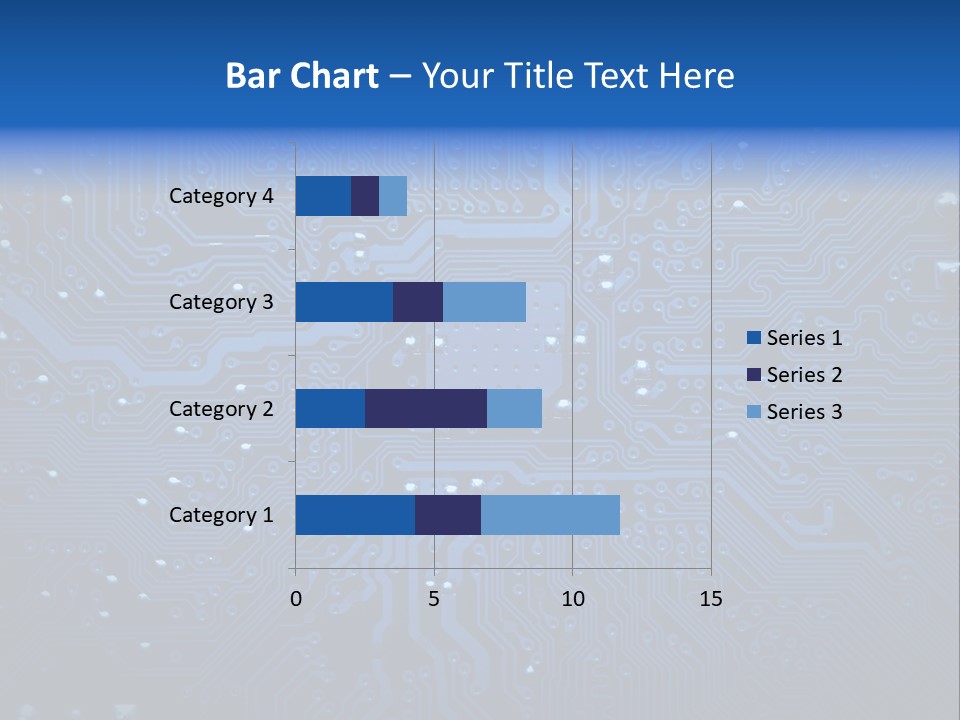 Computer Connect Texture PowerPoint Template