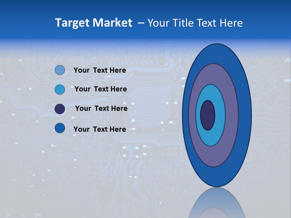 Computer Connect Texture PowerPoint Template