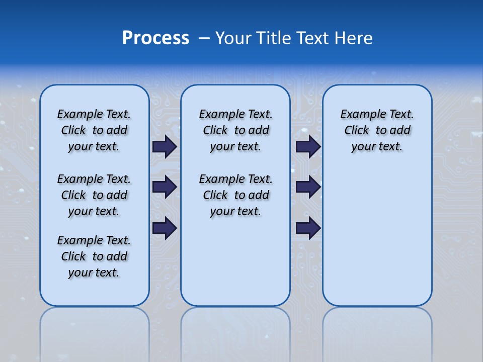 Computer Connect Texture PowerPoint Template