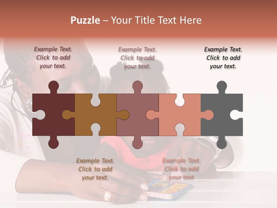 Beautiful Little Childhood PowerPoint Template