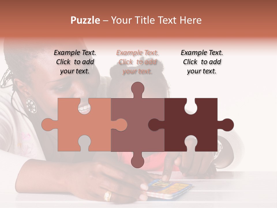 Beautiful Little Childhood PowerPoint Template