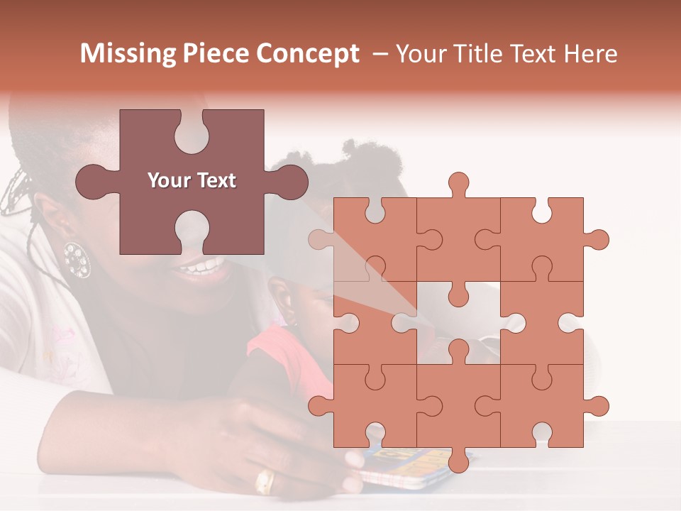 Beautiful Little Childhood PowerPoint Template