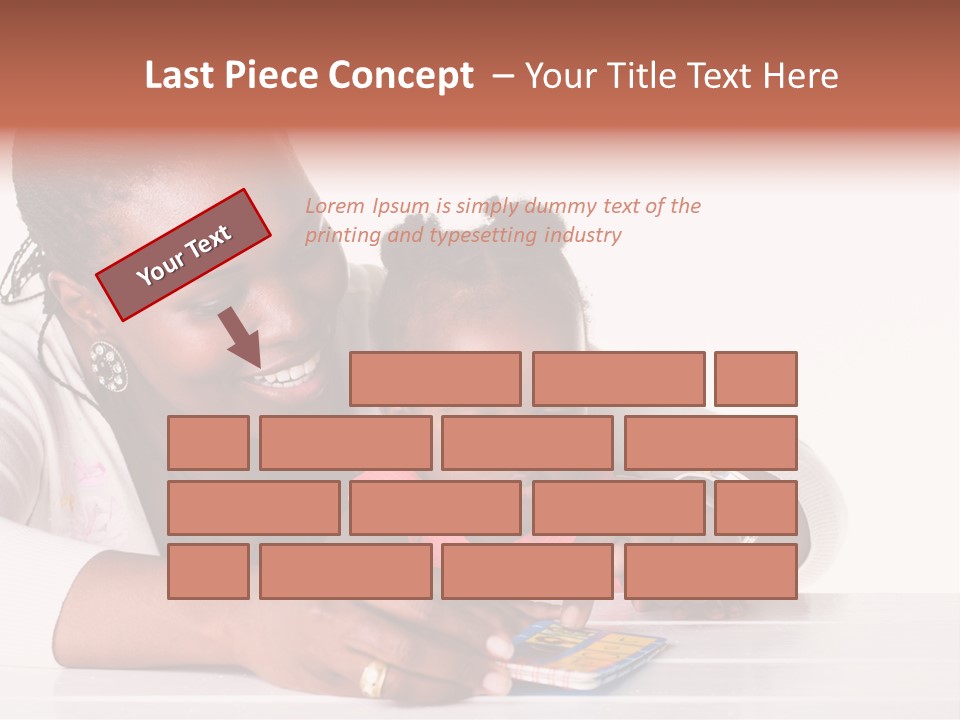 Beautiful Little Childhood PowerPoint Template