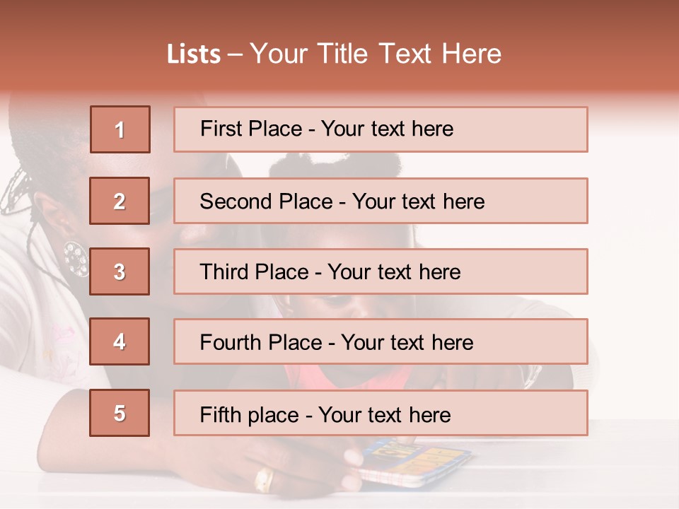 Beautiful Little Childhood PowerPoint Template