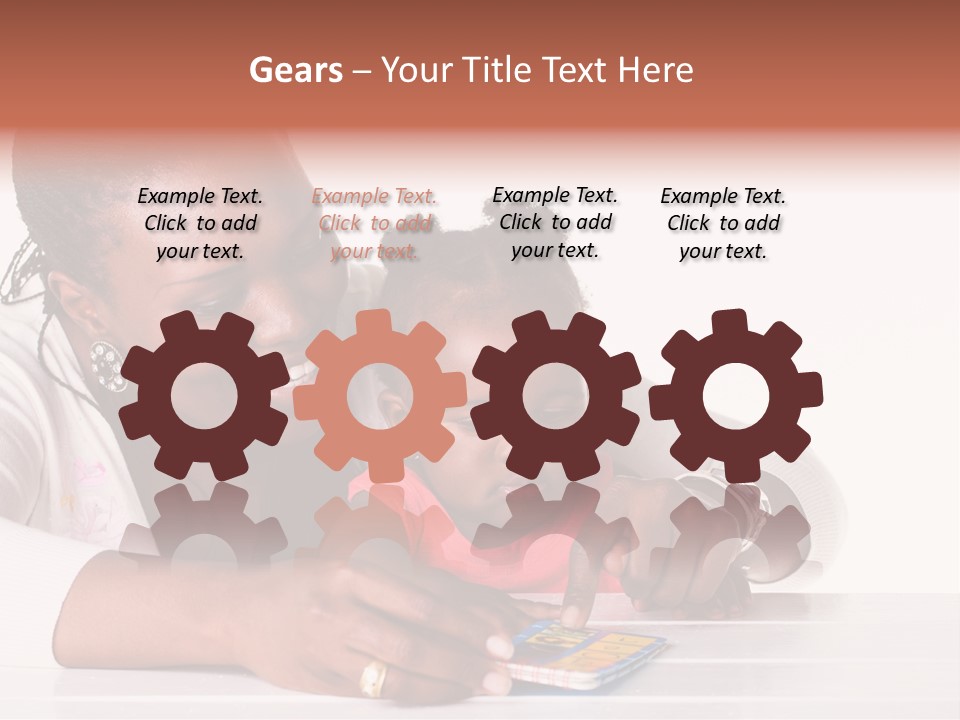 Beautiful Little Childhood PowerPoint Template