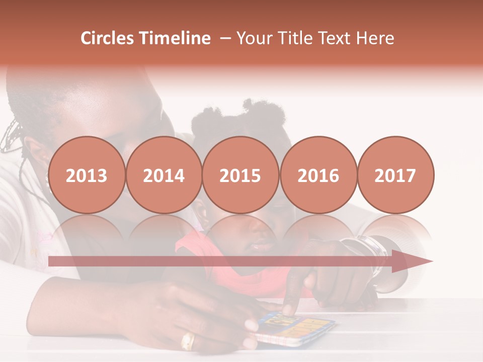 Beautiful Little Childhood PowerPoint Template