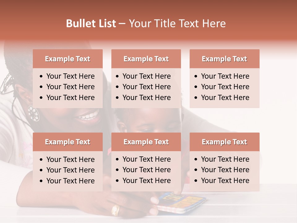 Beautiful Little Childhood PowerPoint Template