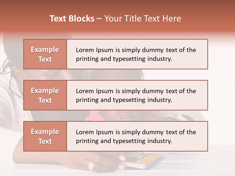 Beautiful Little Childhood PowerPoint Template