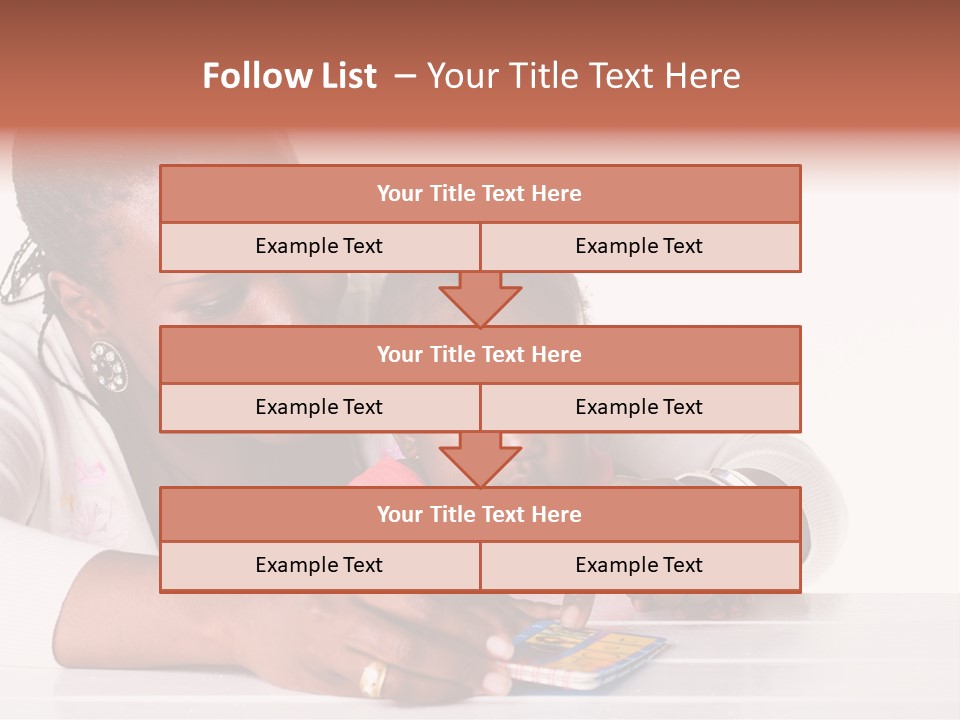 Beautiful Little Childhood PowerPoint Template