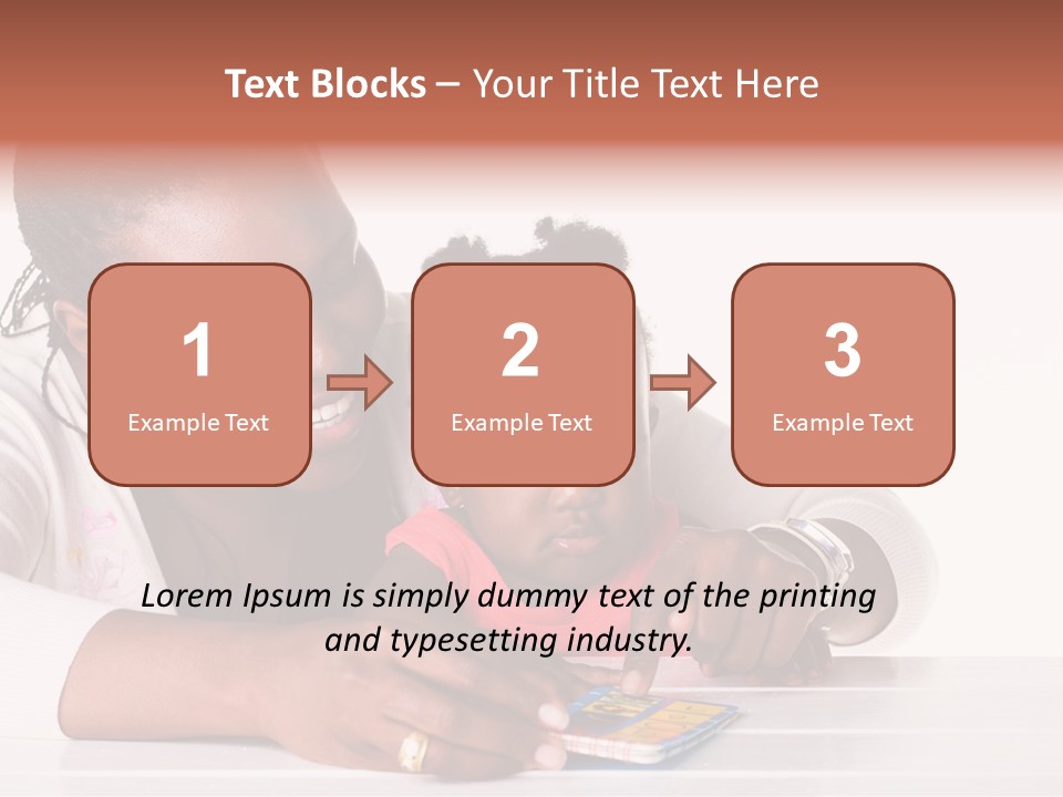 Beautiful Little Childhood PowerPoint Template