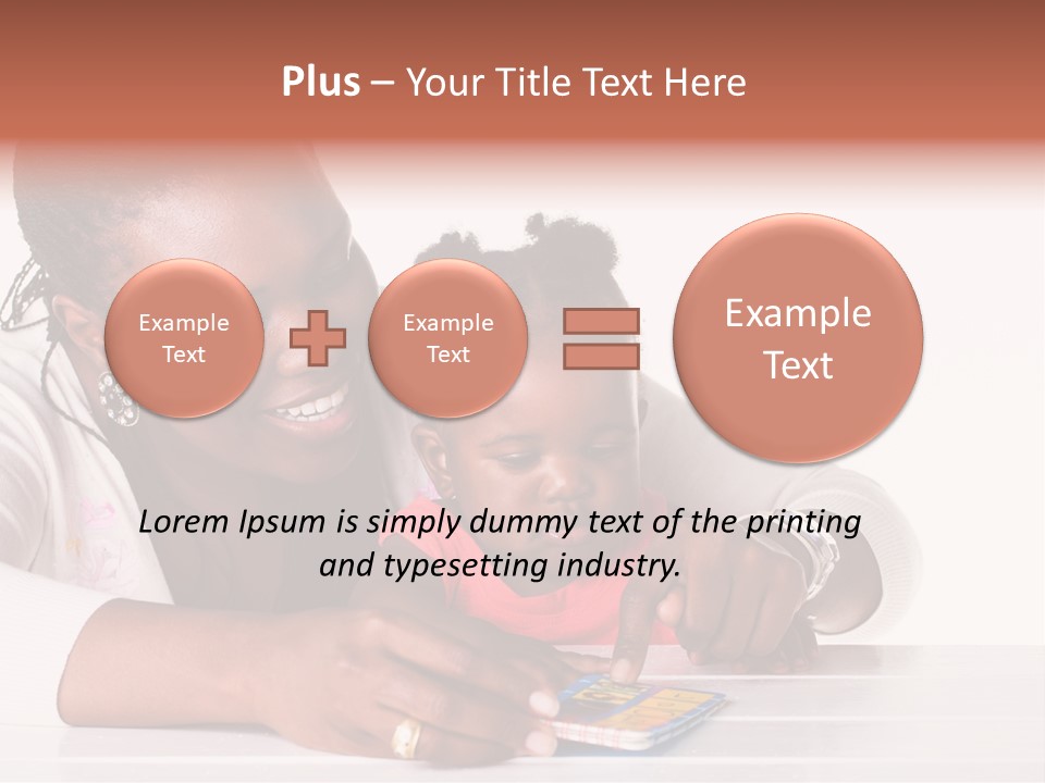 Beautiful Little Childhood PowerPoint Template
