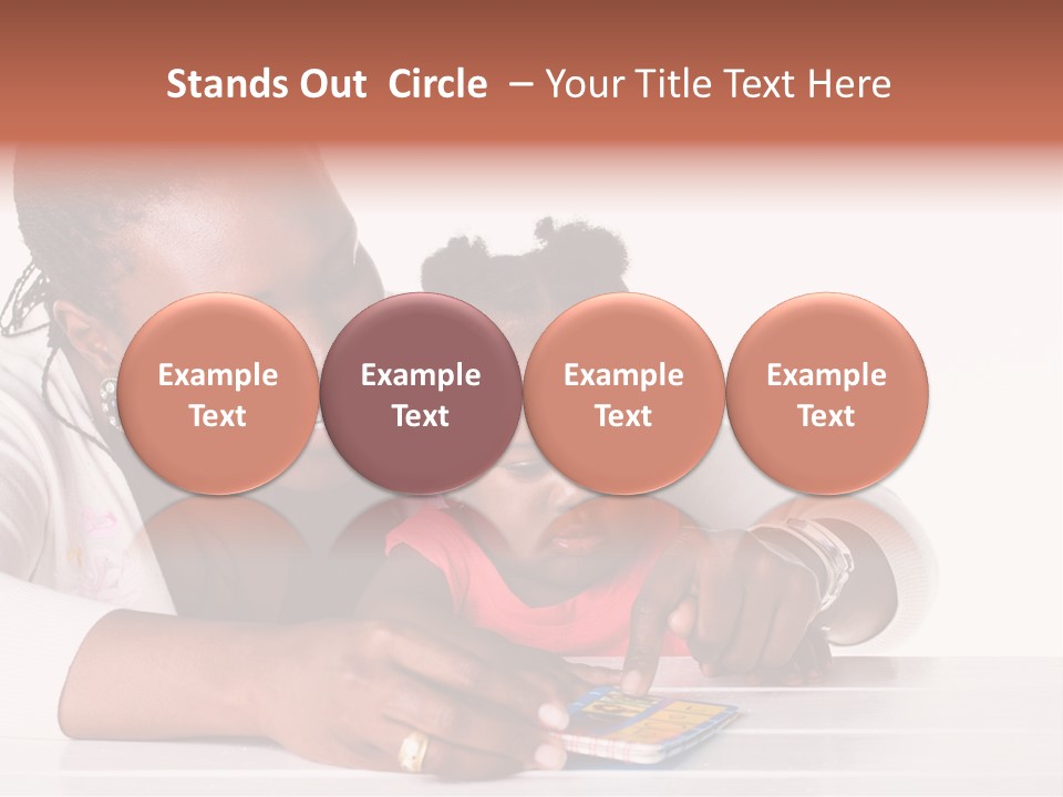 Beautiful Little Childhood PowerPoint Template