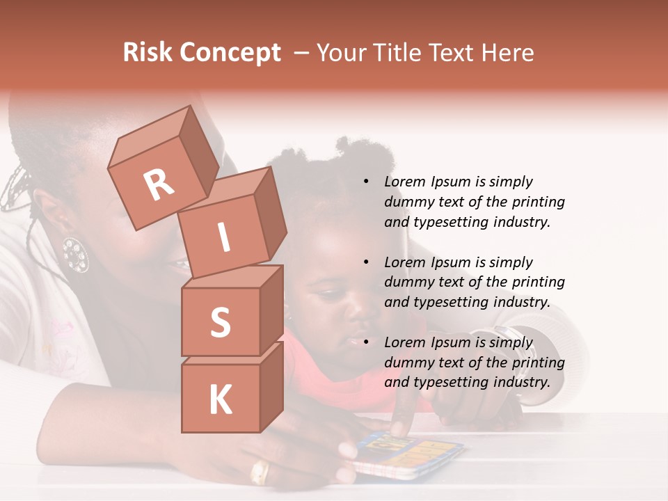 Beautiful Little Childhood PowerPoint Template