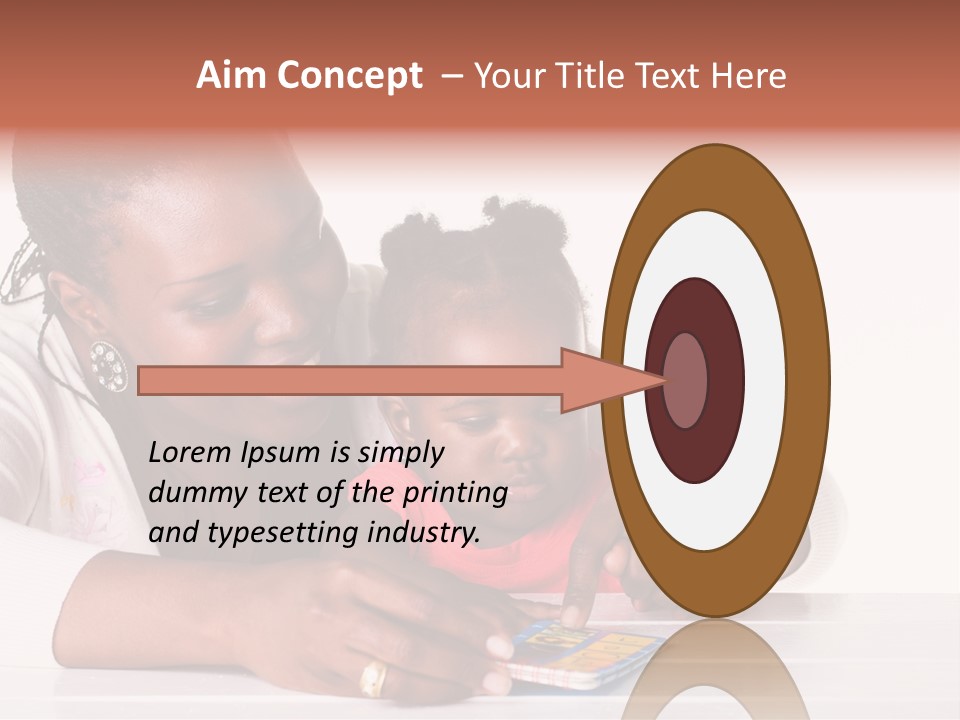 Beautiful Little Childhood PowerPoint Template