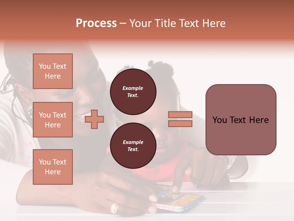 Beautiful Little Childhood PowerPoint Template