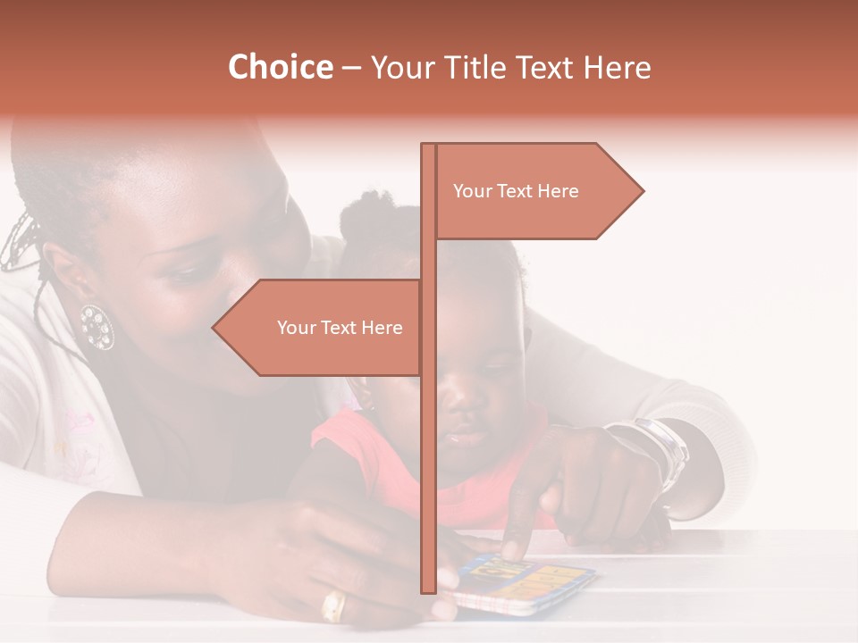 Beautiful Little Childhood PowerPoint Template