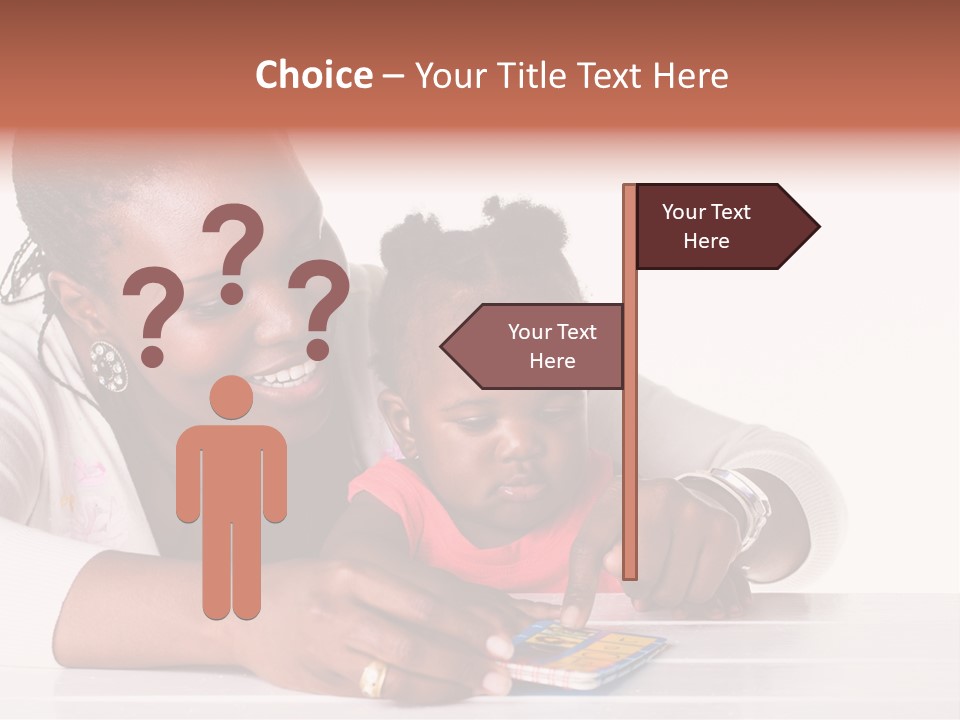 Beautiful Little Childhood PowerPoint Template