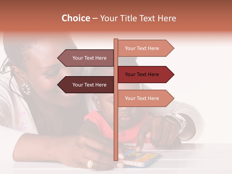 Beautiful Little Childhood PowerPoint Template