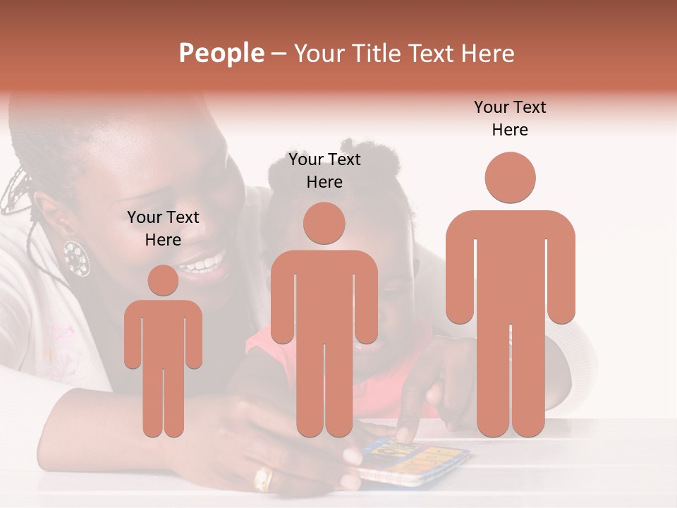 Beautiful Little Childhood PowerPoint Template