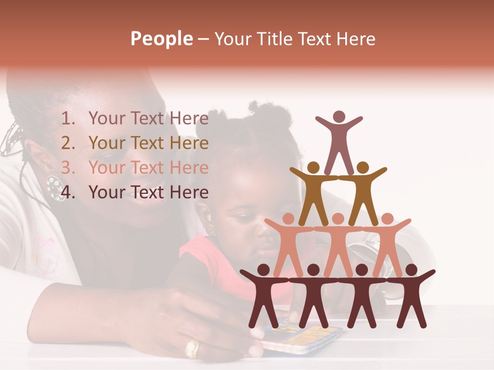 Beautiful Little Childhood PowerPoint Template