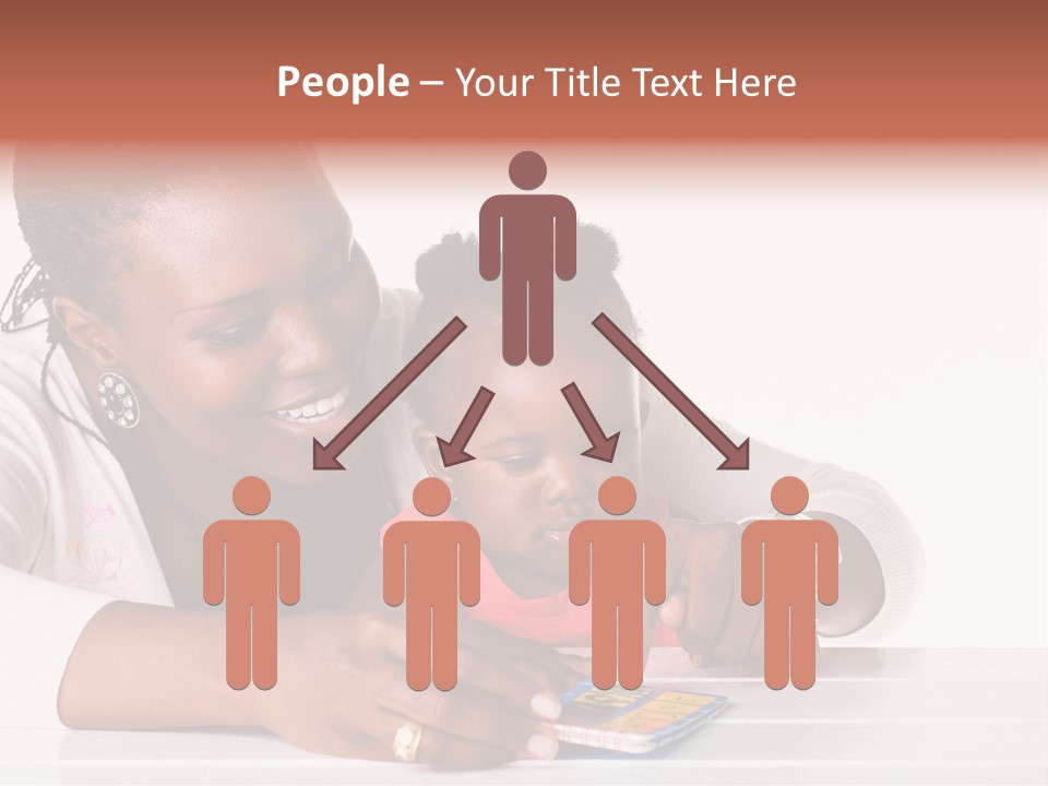 Beautiful Little Childhood PowerPoint Template