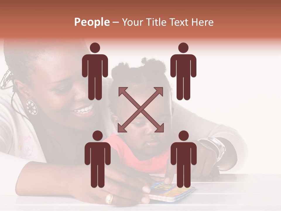 Beautiful Little Childhood PowerPoint Template