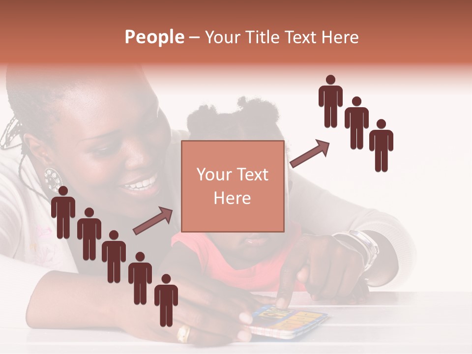 Beautiful Little Childhood PowerPoint Template