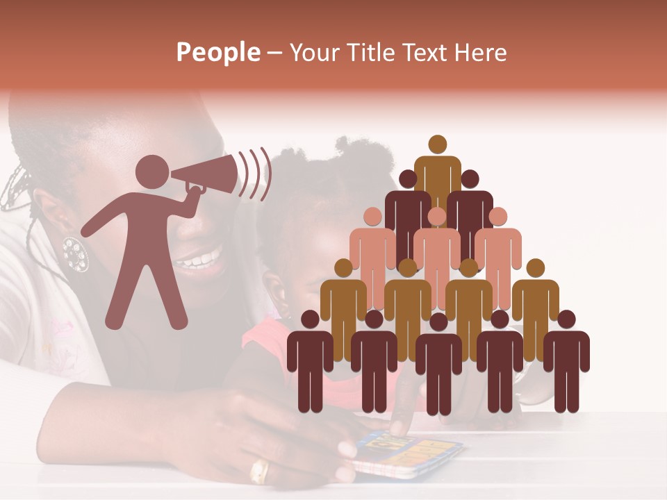 Beautiful Little Childhood PowerPoint Template