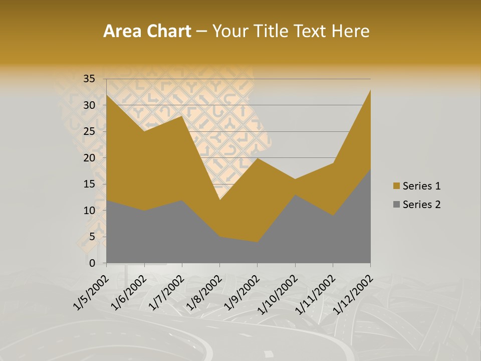 Travel Street Cloudy Sky PowerPoint Template