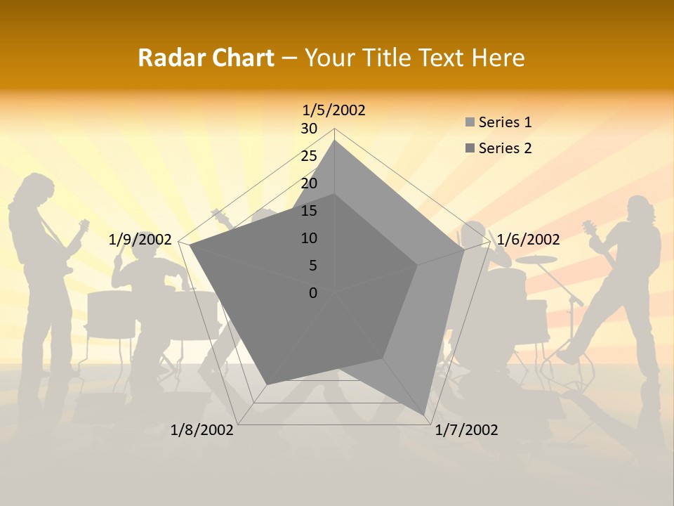 Performance Guitar Guitarist PowerPoint Template