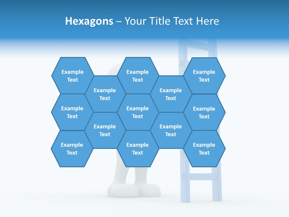 Icon Conceptual White PowerPoint Template